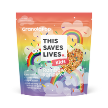 Kids' Rainbow Sprinkles GranolaPop (12 Bags)